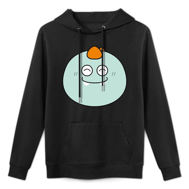 Plain Fitted Front Graphic Hoodies