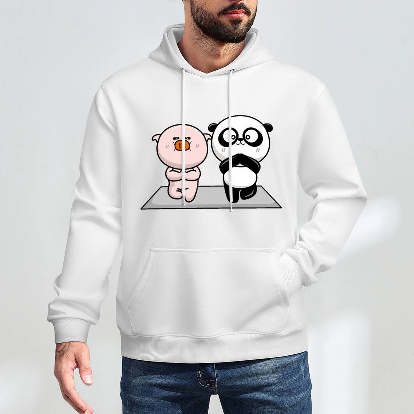 TimelessComfort StreetStyle Front Graphic Hoodies