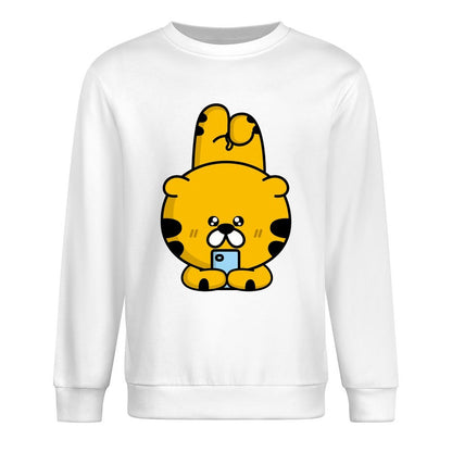 Front Patterned Long Sleeve TopSoftFeel LifestyleLine