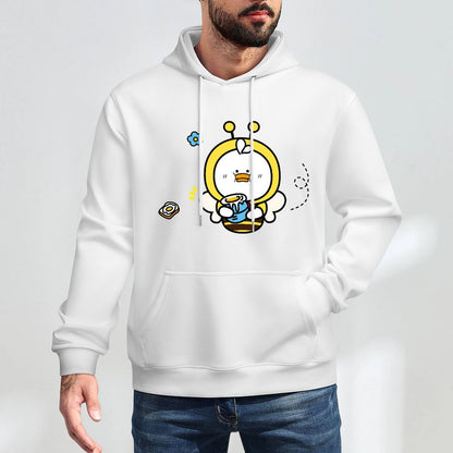 Soft-Touch Lightweight Front Graphic Hoodies