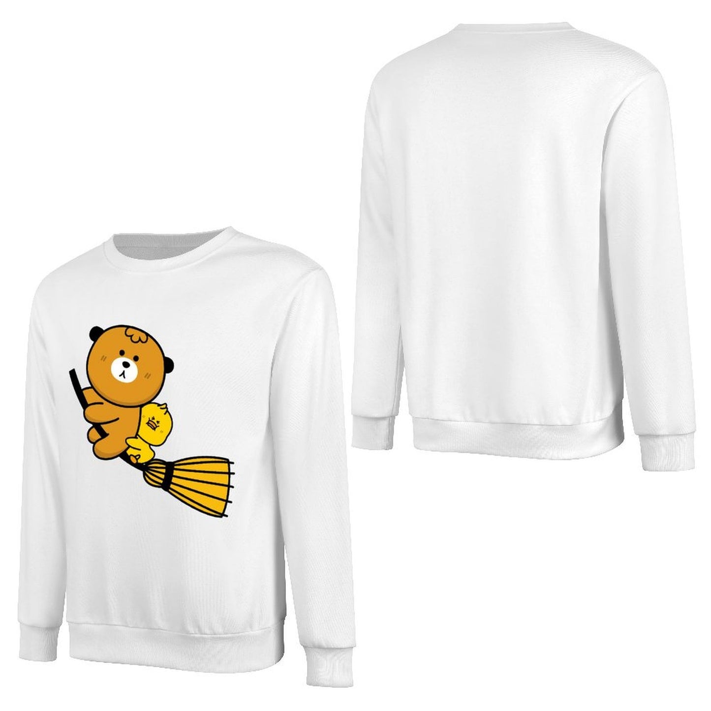 Front Patterned Long Sleeve TopRelaxed ActiveLine