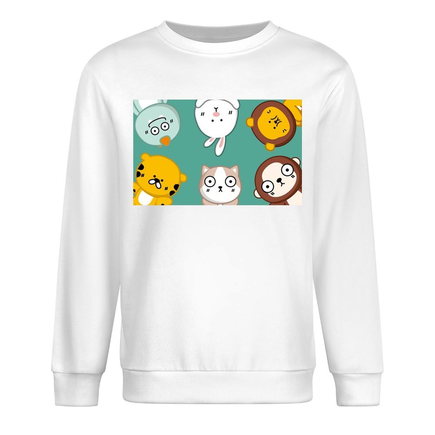 Front Patterned Long Sleeve TopDurable Eco / Sustainable