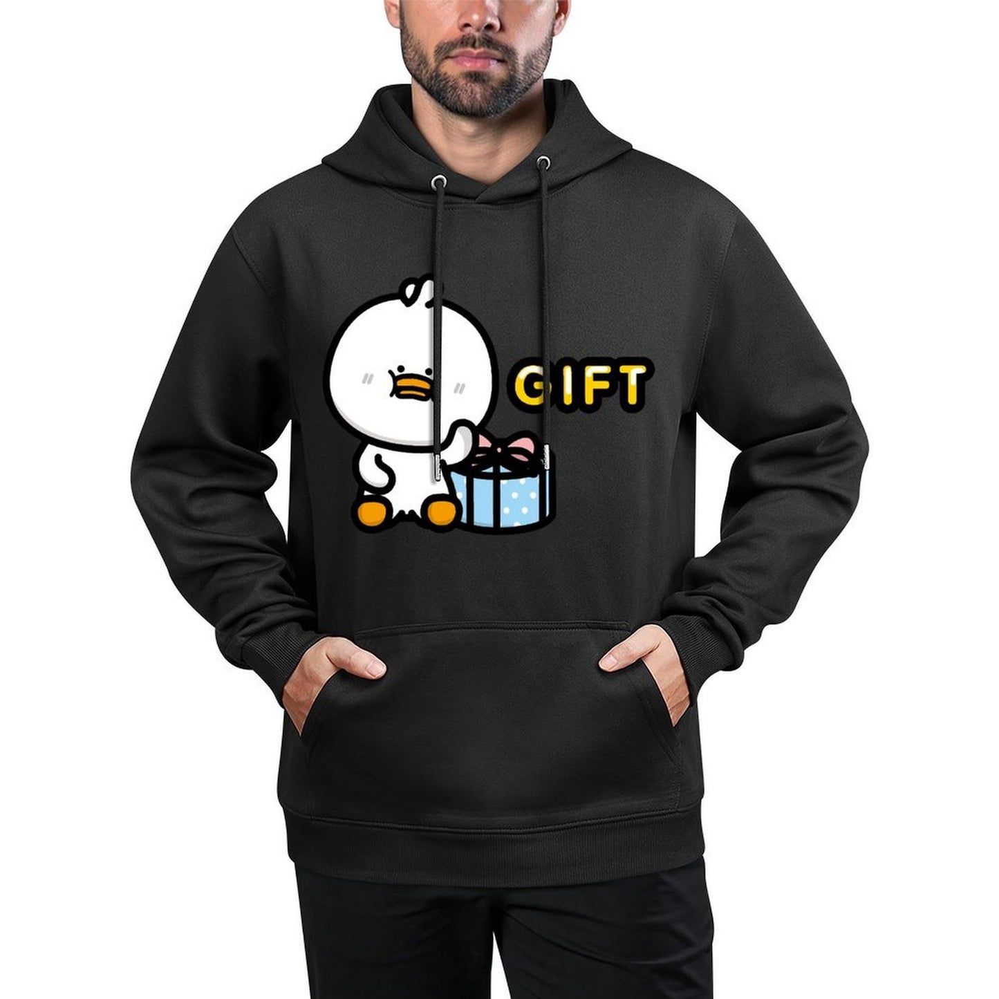 IPBR 250g Hooded Pocket Sweatshirt Front GraphicMen's Hooded  Sweatshirt4001139