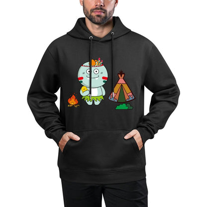IPBR 250g Hooded Pocket Sweatshirt Front GraphicMen's Hooded  Sweatshirt4000771