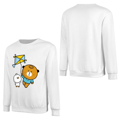 Front Patterned Long Sleeve TopStreetFit Active