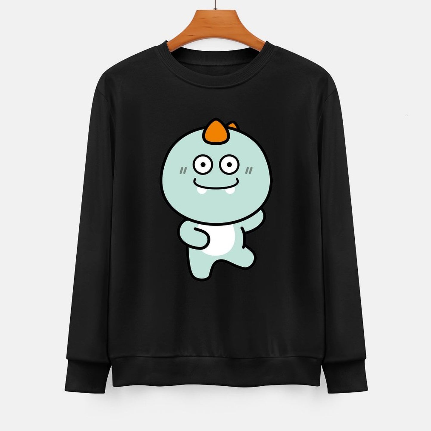  Front Patterned Long Sleeve TopModern 