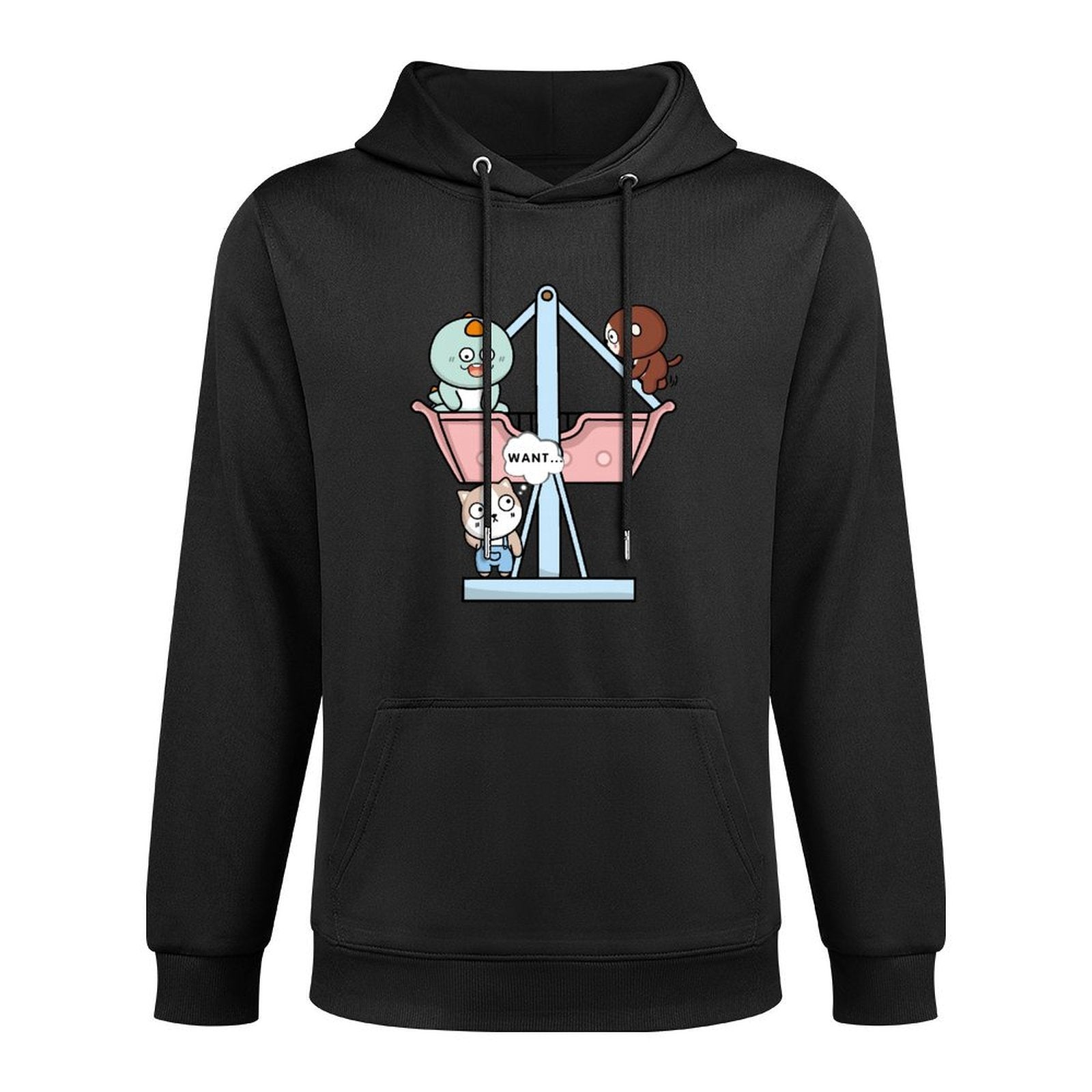 Front Graphic HoodiesPrinted ClassicFit