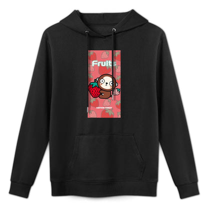 Urban Relaxed Fit Front Graphic Hoodies