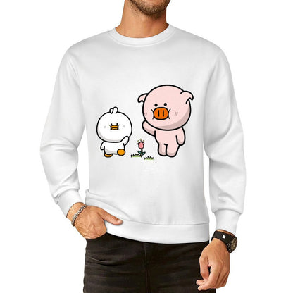 Front Patterned Long Sleeve Top PremiumSeries SimpleFit