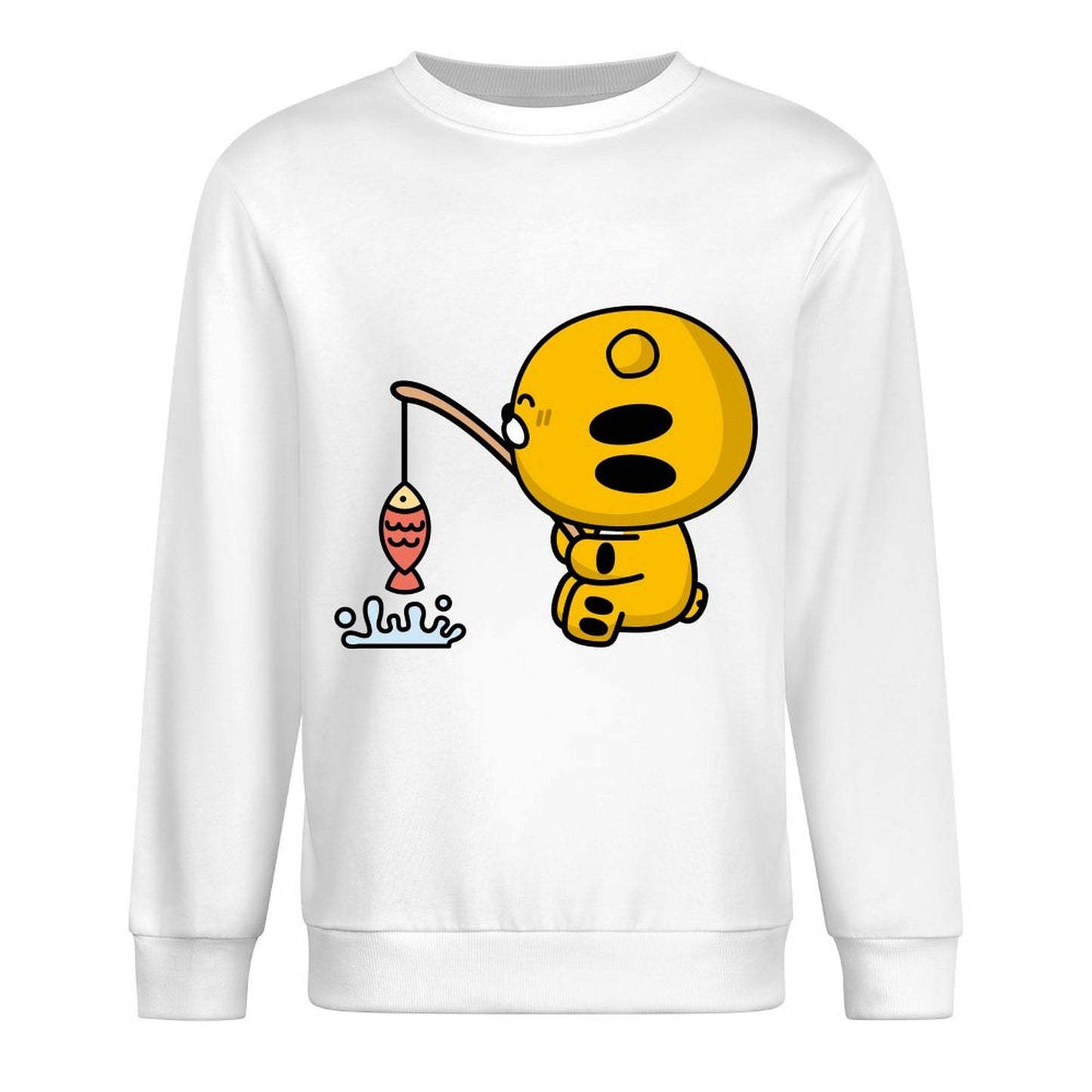 Front Patterned Long Sleeve TopMidweight On-Demand