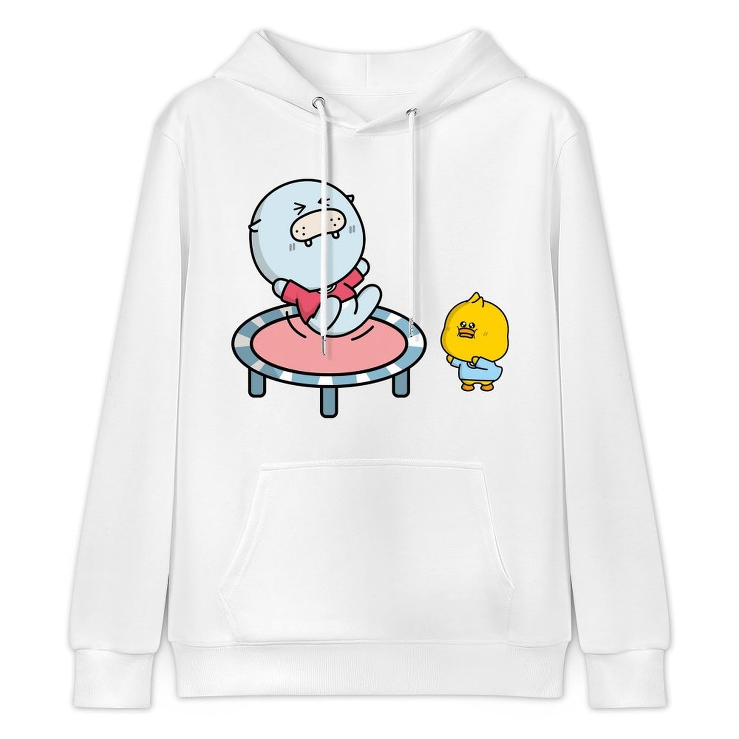 Easy-Care EssentialFit Front Graphic Hoodies