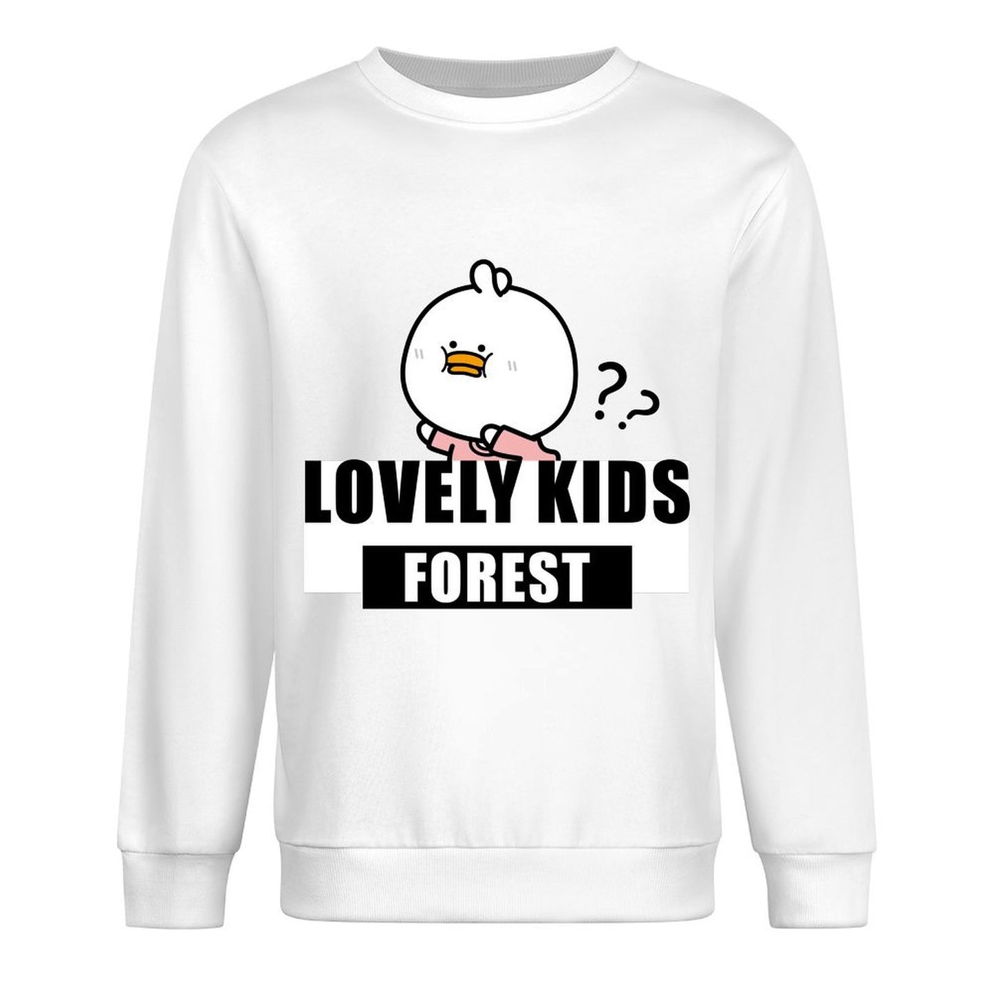 Front Patterned Long Sleeve TopMade-to-Order Printing