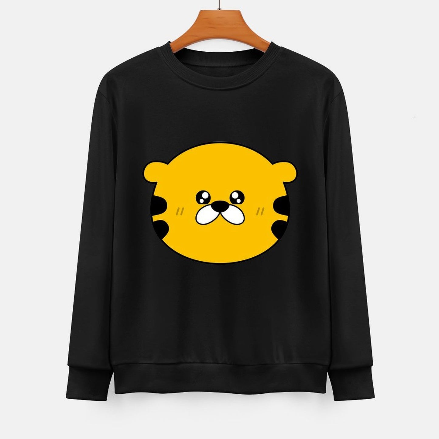  Front Patterned Long Sleeve TopSleek Studio