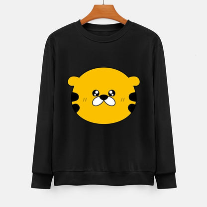  Front Patterned Long Sleeve TopSleek Studio