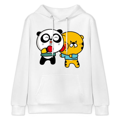 Tear-Resistant Soft-Touch Front Graphic Hoodies