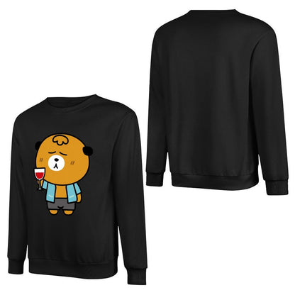 Front Patterned Long Sleeve TopClassicLine TrueStyle