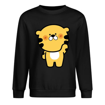 Front Patterned Long Sleeve TopSolid Minimalist