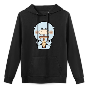 Double-Stitched Printed Front Graphic Hoodies