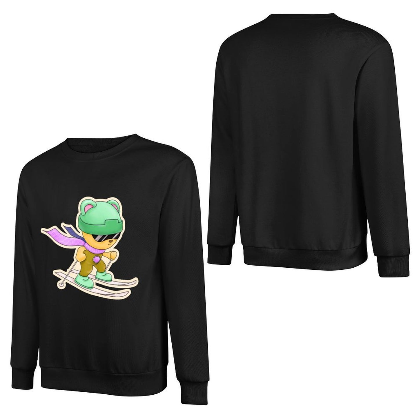 IPIB 250g Crew Neck Long Sleeve Sweatshirt Front GraphicCrew Neck Long Sleeve Sweatshirt6000049.png-4