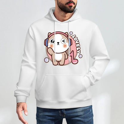 EssentialFit Easy-Care Front Graphic Hoodies