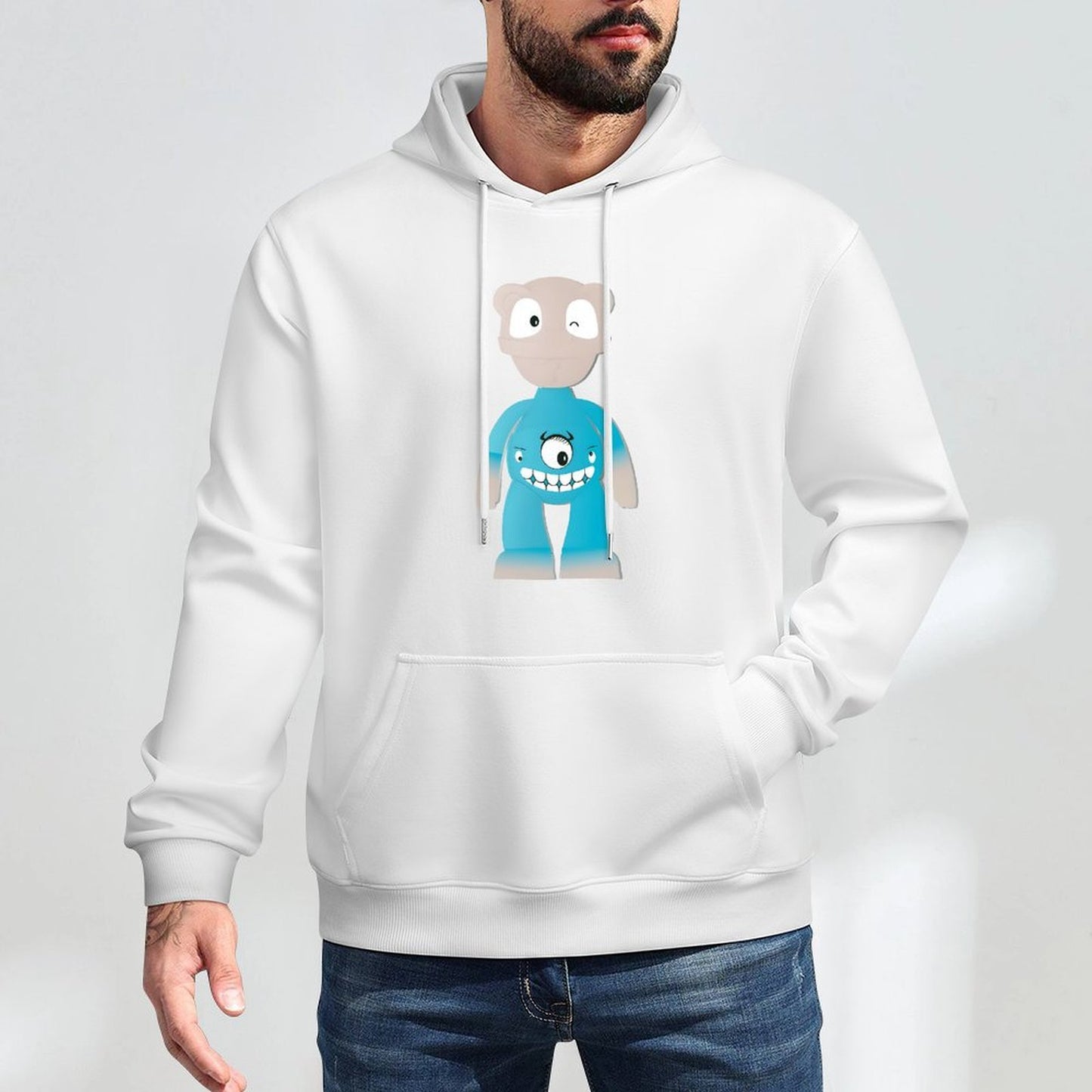 Hoodie Front PatternComfort Casual