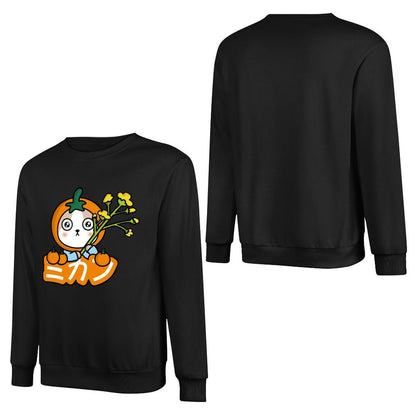 Front Patterned Long Sleeve TopSoft-Touch Vintage