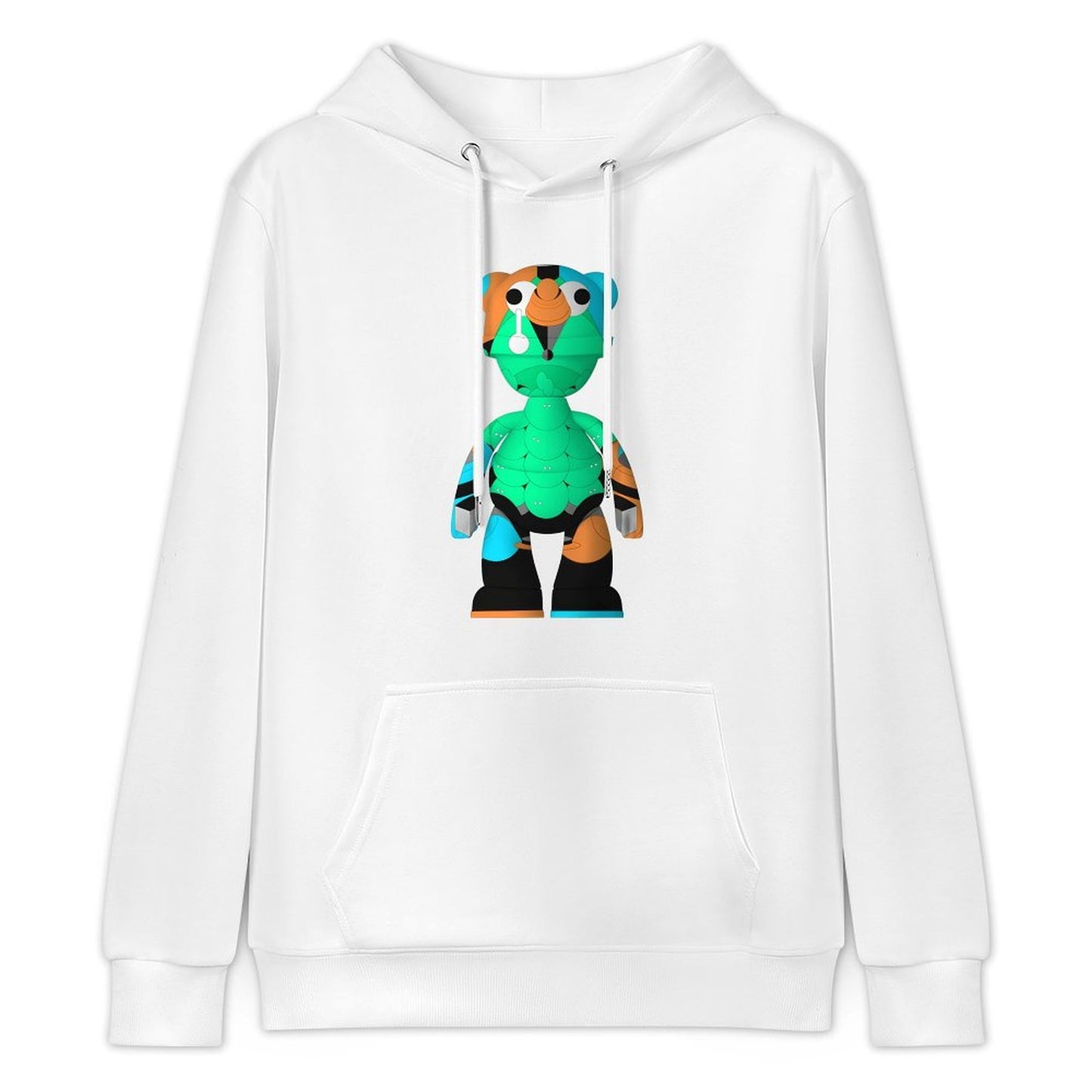 Hoodie Front PatternPocket Tee Durable