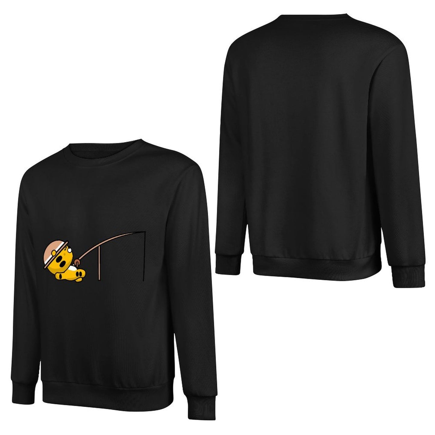 Front Patterned Long Sleeve Top100% Cotton Timeless