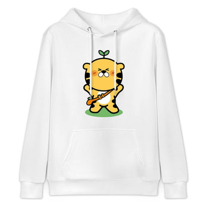 Pocket Tee Crew Neck Front Graphic Hoodies