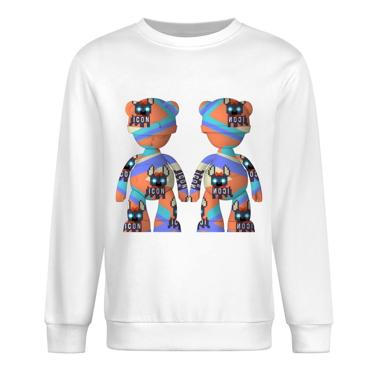 IPIB 250g Crew Neck Long Sleeve Sweatshirt Front GraphicCrew Neck Long Sleeve Sweatshirt6000078-6