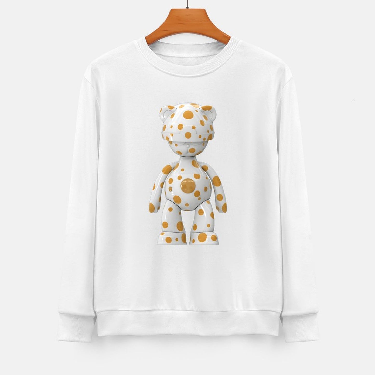 Long Sleeve With Front PatternPure Plain