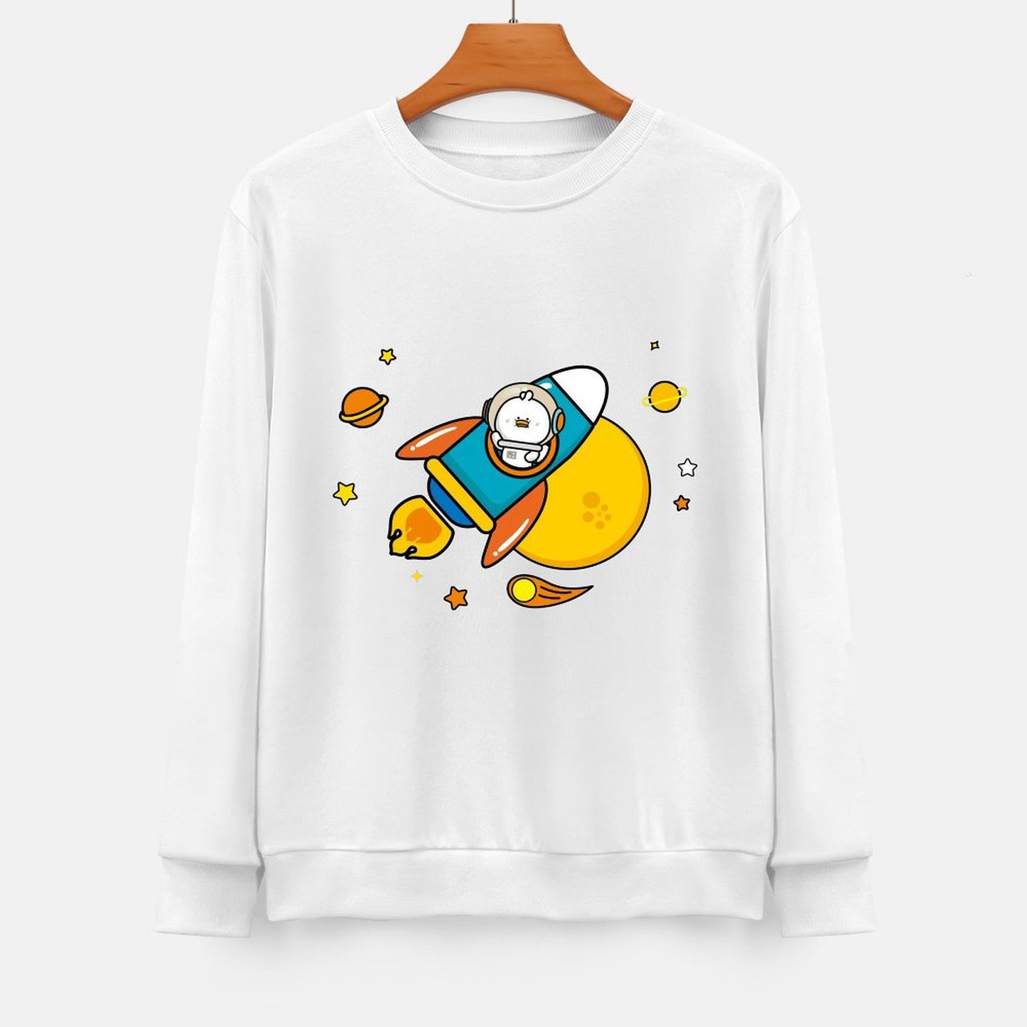 Front Patterned Long Sleeve TopDailyFit Outdoor