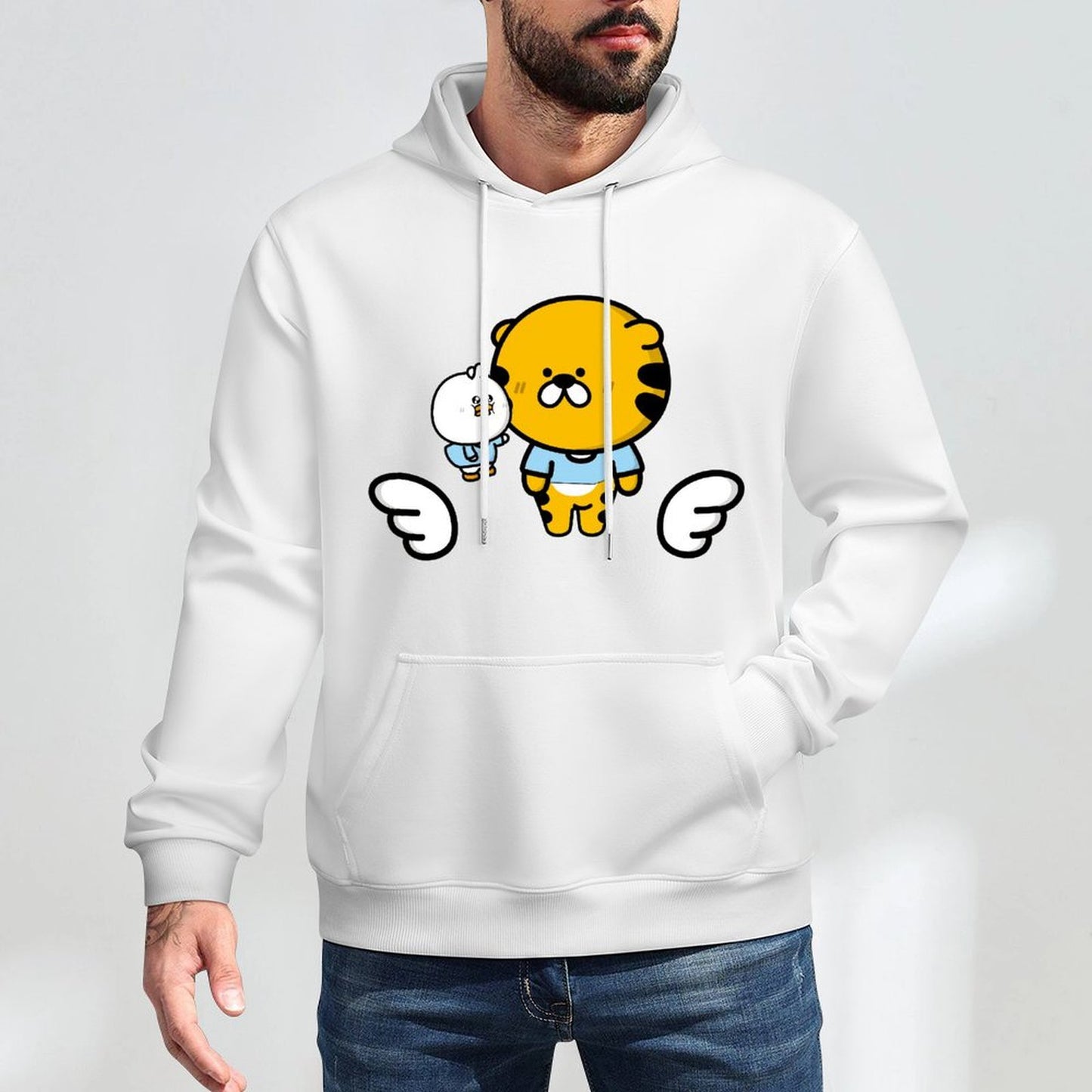 SoftTouch Crisp Print Front Graphic Hoodies