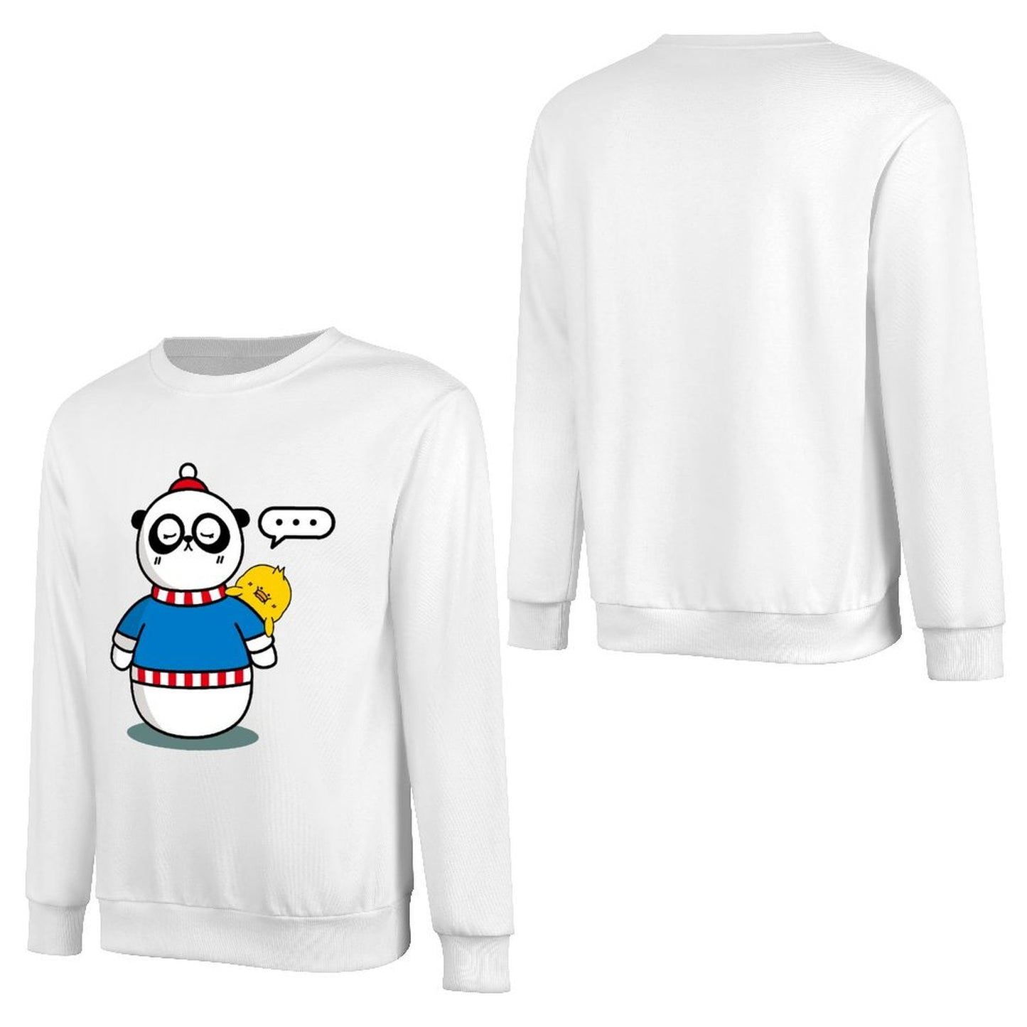 Front Patterned Long Sleeve TopPremiumSeries Heat-Transfer