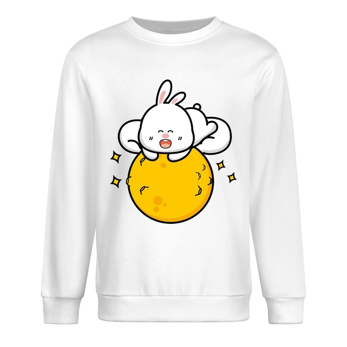 Front Patterned Long Sleeve TopBasicSeries Modern