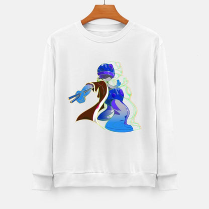 Long Sleeve With Front PatternVibrant Colors StreetFit