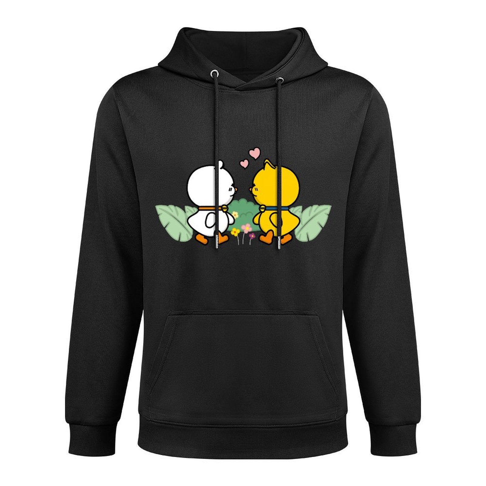 Logo-Ready Eco-Conscious Front Graphic Hoodies