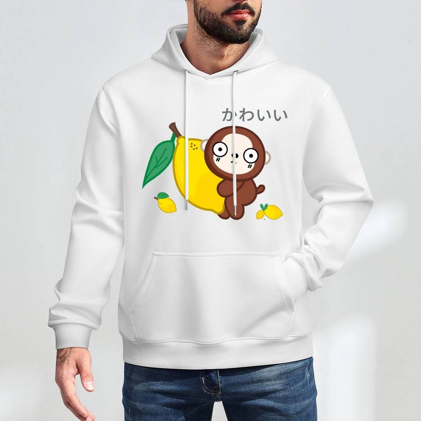 ModernFit Long Lasting Front Graphic Hoodies