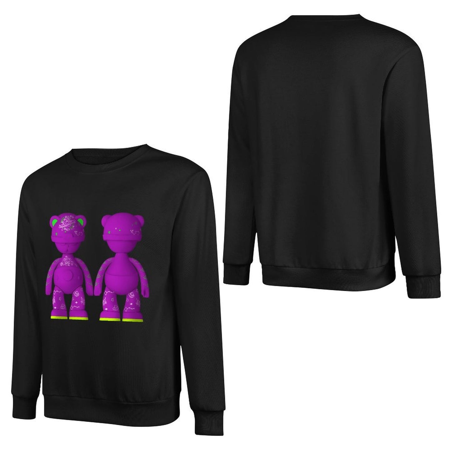 IPIB 250g Crew Neck Long Sleeve Sweatshirt Front GraphicCrew Neck Long Sleeve Sweatshirt6000086-4