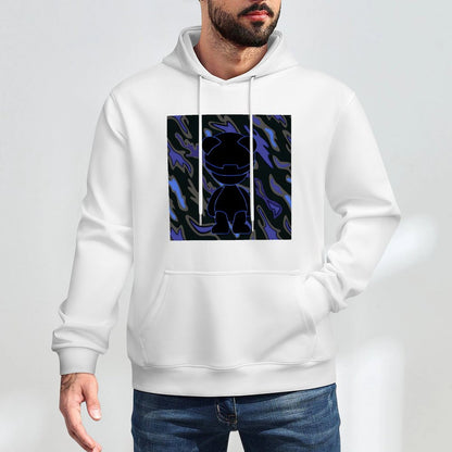 Hoodie Front PatternCrew Neck EasyWear