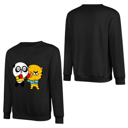 Front Patterned Long Sleeve TopMinimalist CleanCut