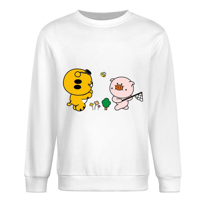 Front Patterned Long Sleeve TopClean EverydayFit