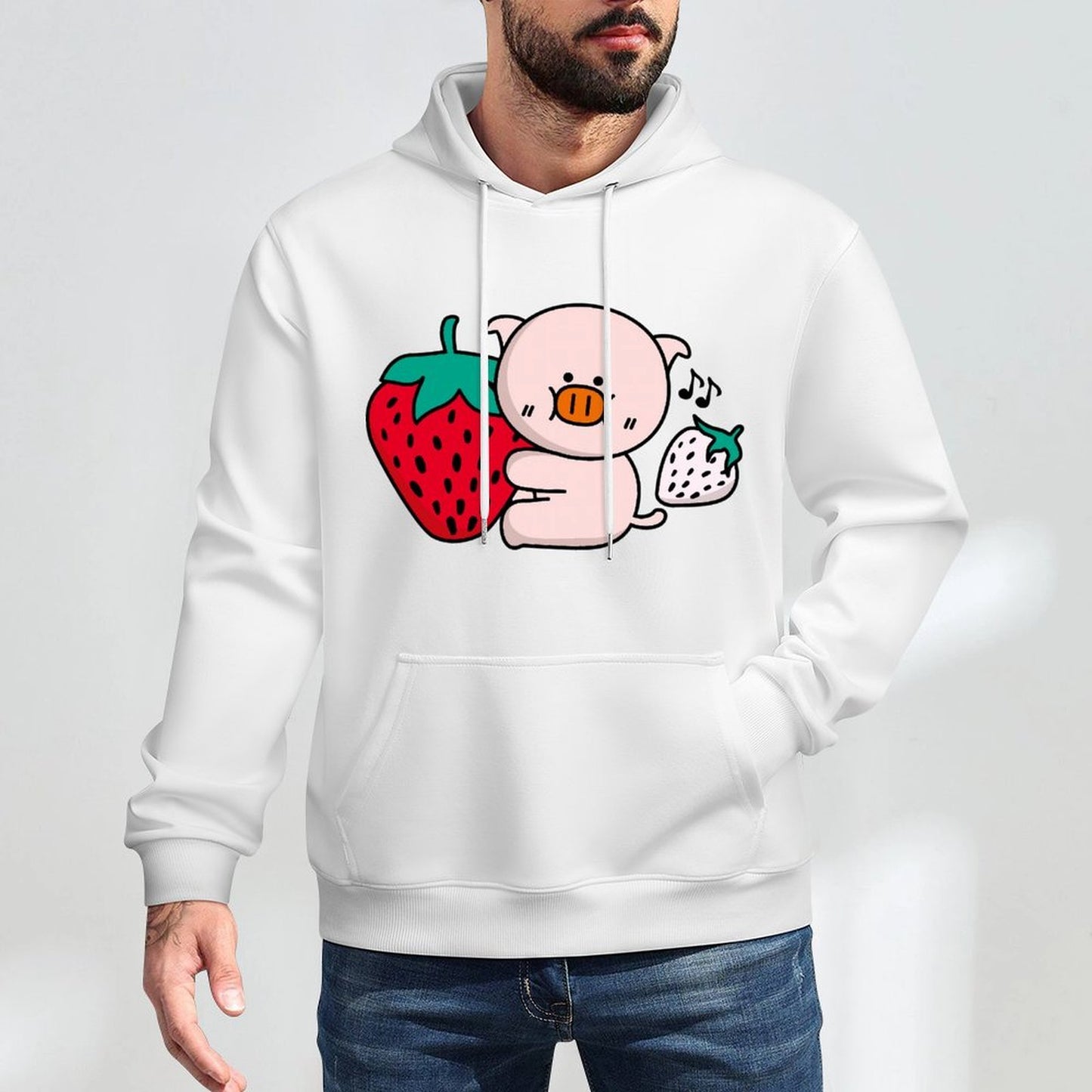 Retro ActiveStyle Front Graphic Hoodies