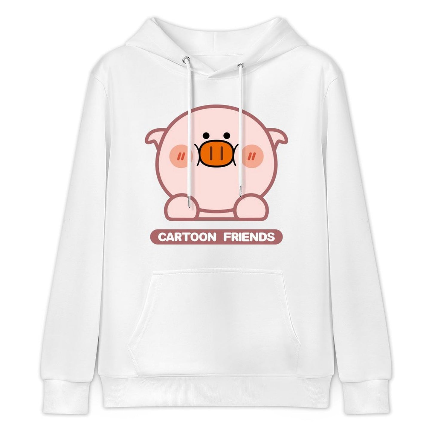 Front Graphic HoodiesFade-Resistant Classic Fit