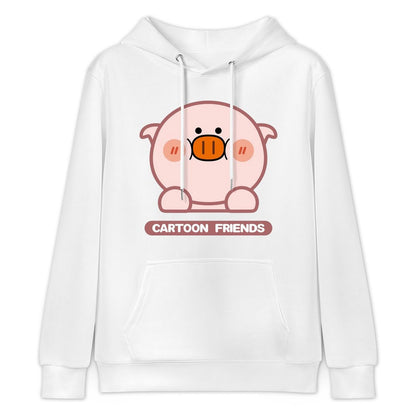 Front Graphic HoodiesFade-Resistant Classic Fit