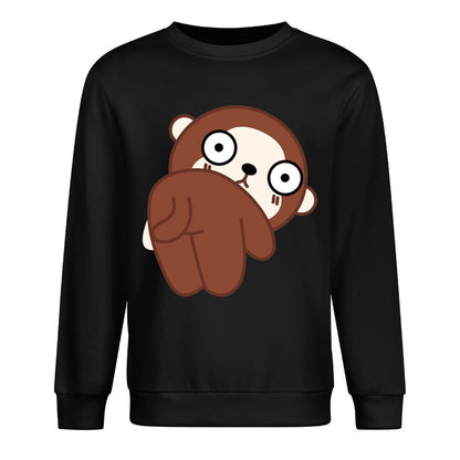 Front Patterned Long Sleeve TopWeekend EverydayComfort