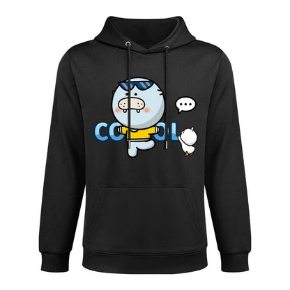 Double-Stitched EasyWear Front Graphic Hoodies