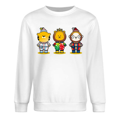 Front Patterned Long Sleeve TopSimple Reliable