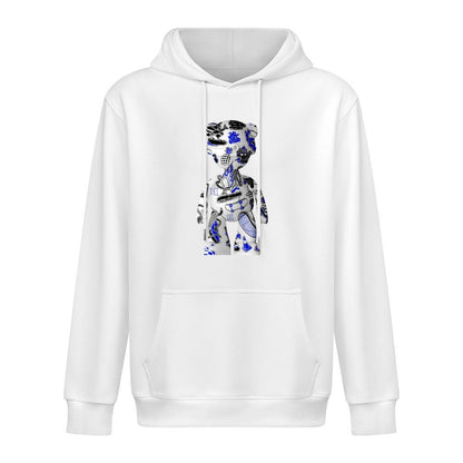 Hoodie Front PatternPrint-Ready Cotton