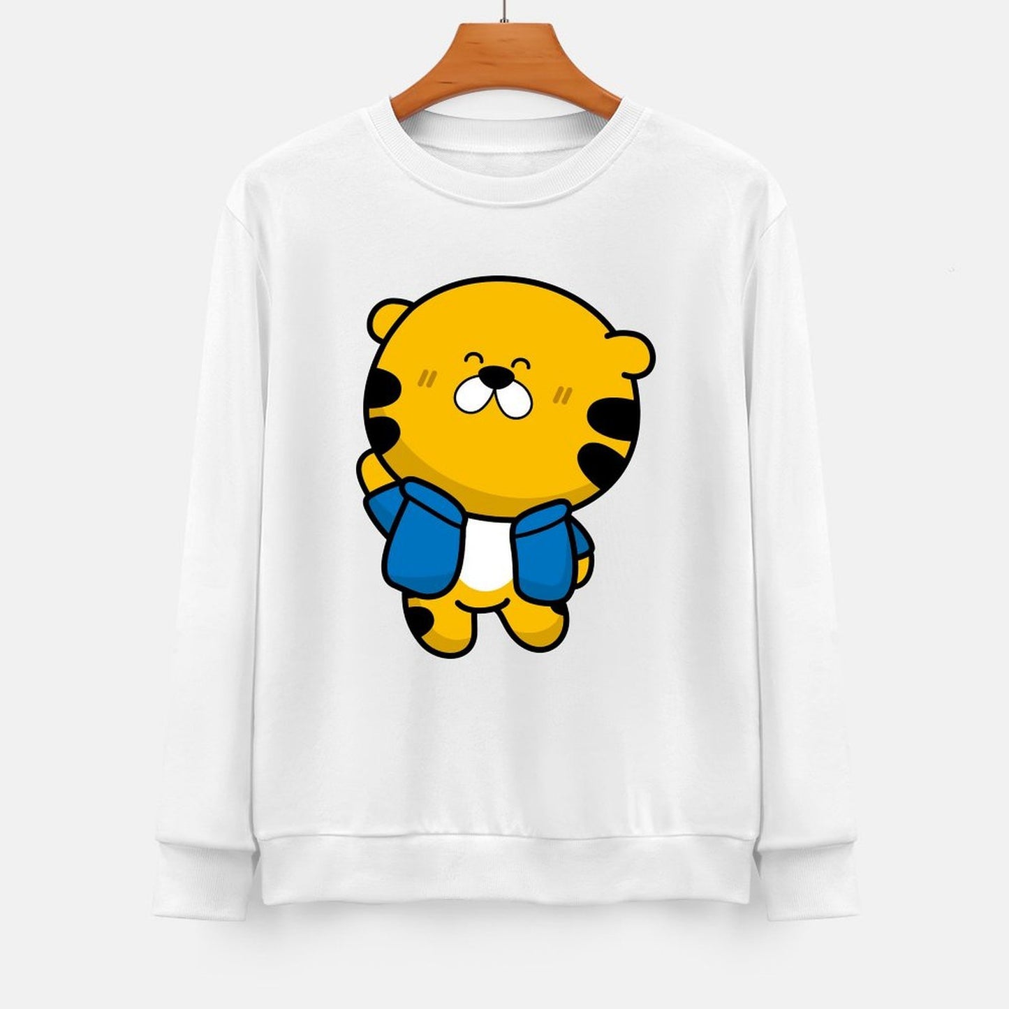 Front Patterned Long Sleeve TopSleek Fresh